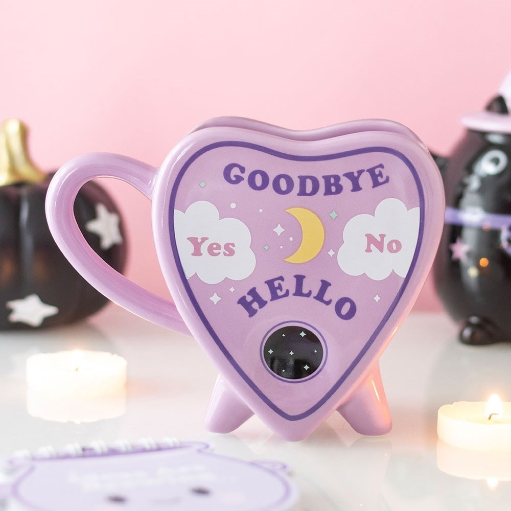 Something Different - Pastel Planchette Shaped Ceramic Mok/beker - Multicolours